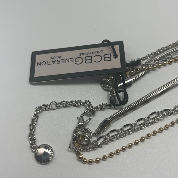 NWT BCBGeneration Convertible Peace Necklace - Picture 3 of 3